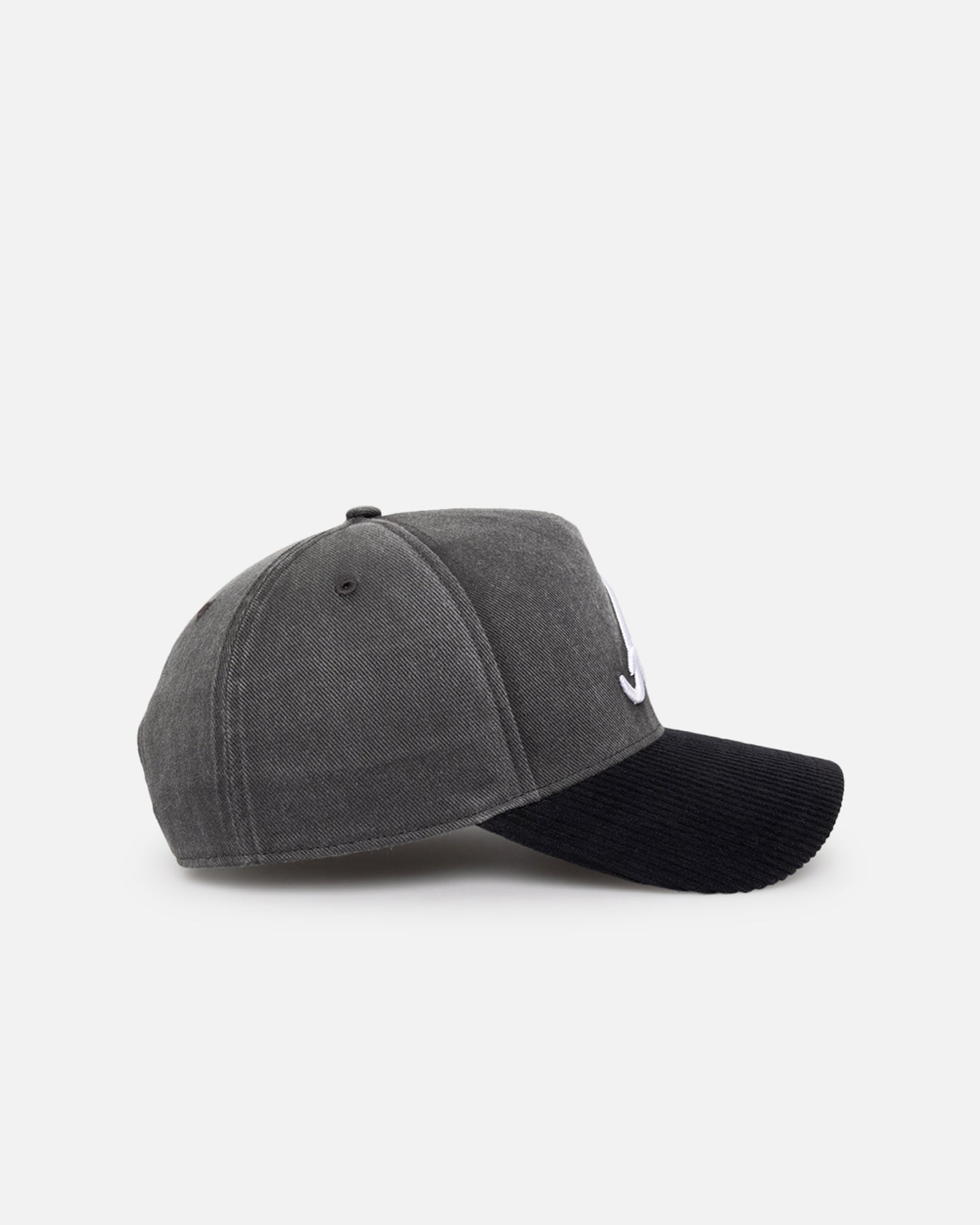 47 Brand Atlanta Braves 'Apollo Corduroy' Offside DT Snapback Black