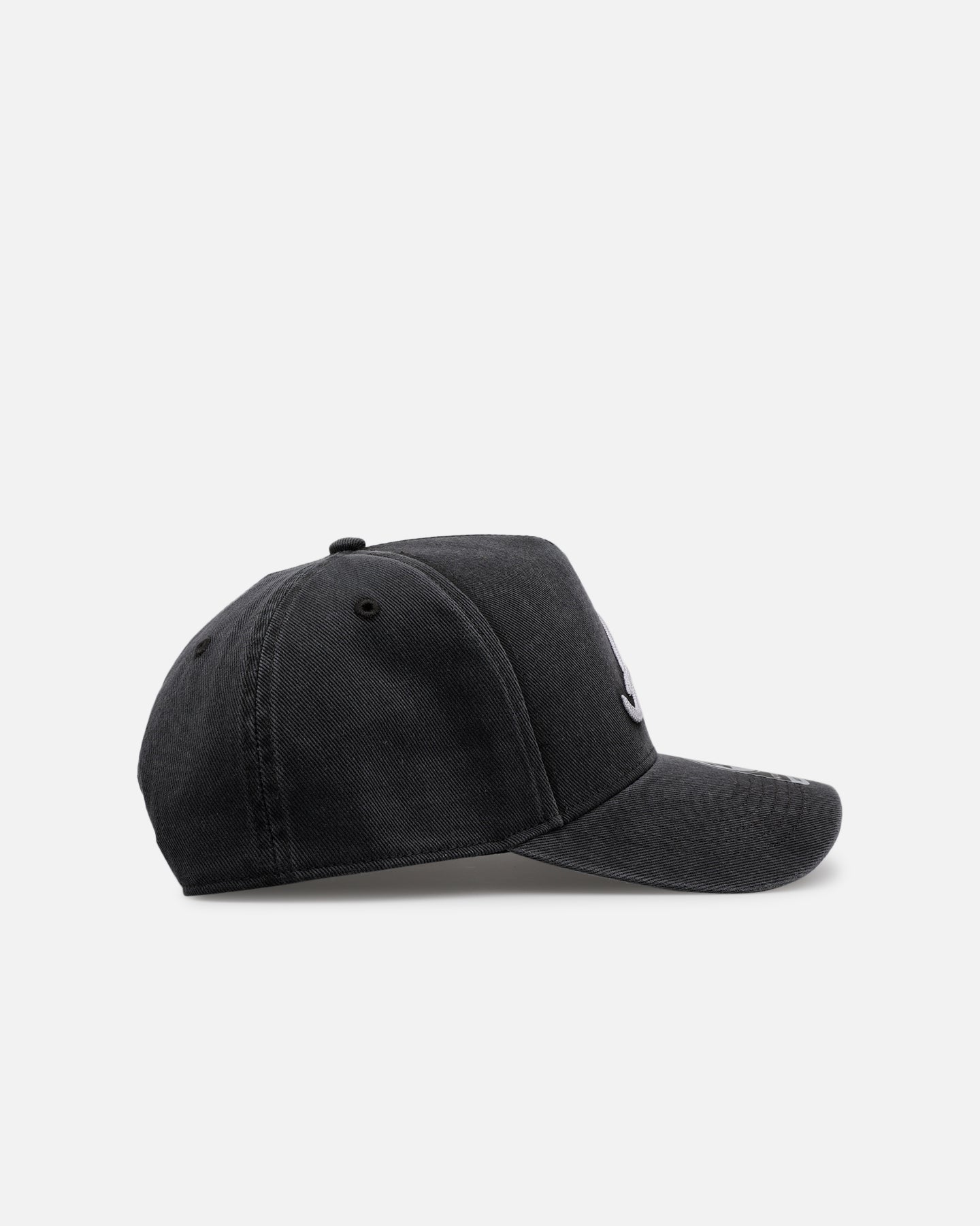 47 Brand Atlanta Braves 'Washed Black' Offside DT Snapback Washed Black