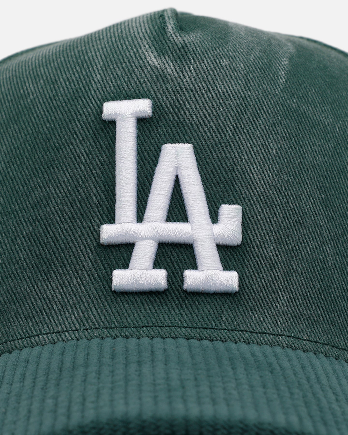 47 Brand Los Angeles Dodgers 'Apollo Cord Dark Green' 47 Offside Snapback Dark Green