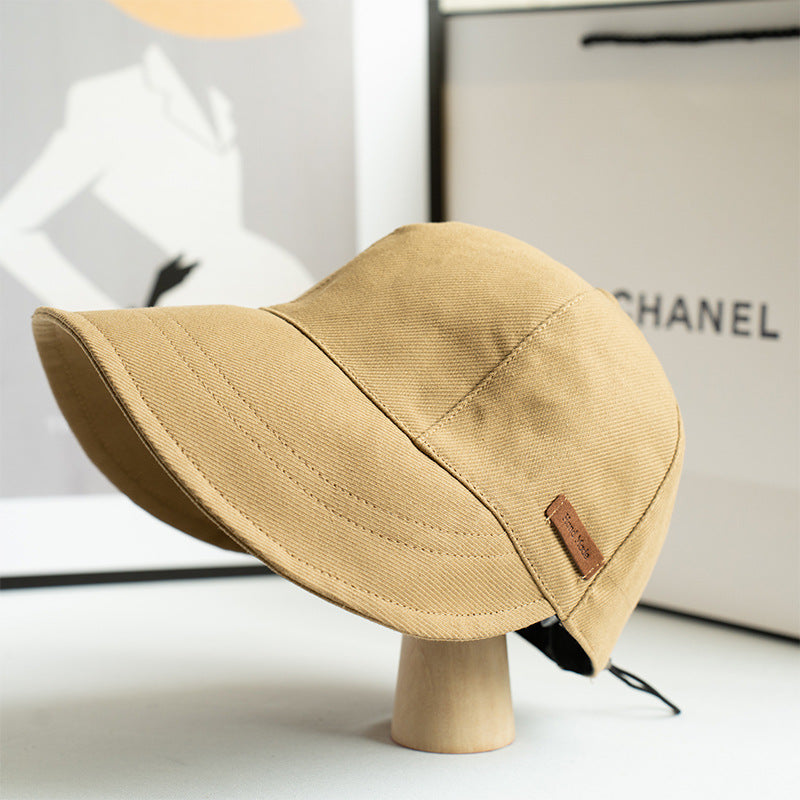 UV Protection Hat Without Makeup